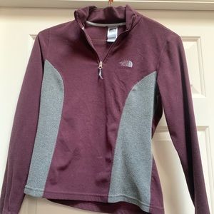 The North Face women’s fleece quarter zip